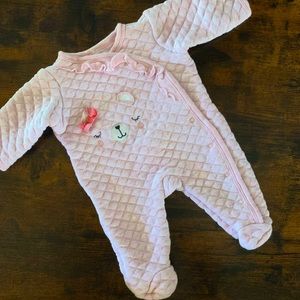 5/$25 sale — Infant quilted sleeper 0-3M
